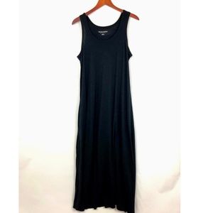 Soft Surroundings XL Slip Dress in Black - Stretch